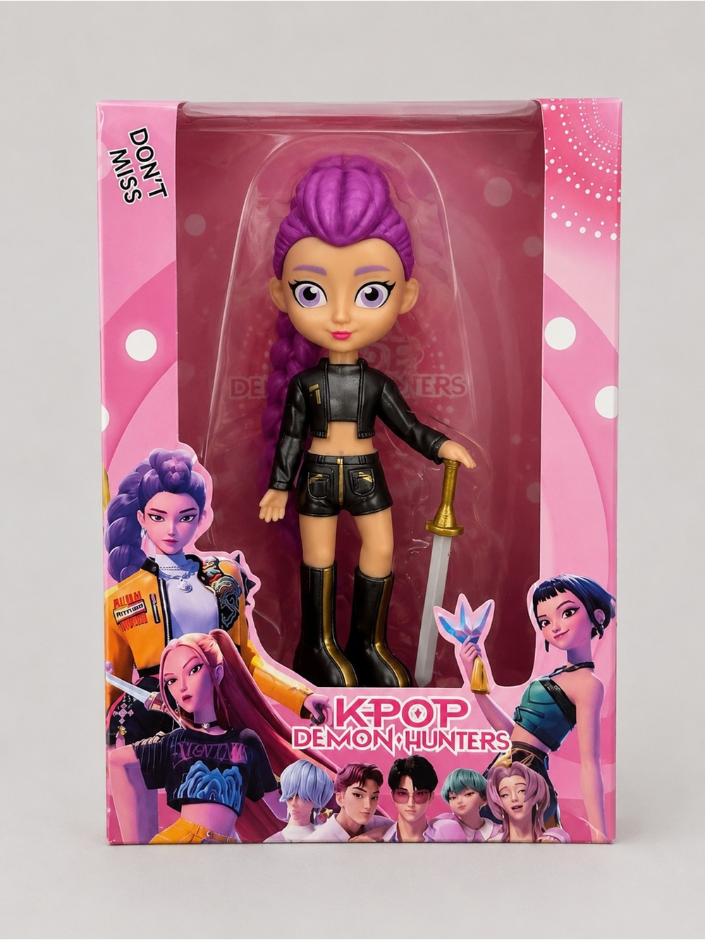 KPOP Demon Hunters Rumi Doll Figure Collectible – Brand New in Box